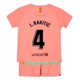 Billige Fotballdrakter FC Barcelona I.Rakitic 4 Barn Tredjedraktsett 2018/19 Kortermet